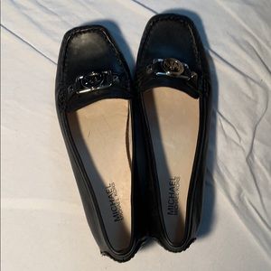 Michael Kors NWOT Sz 8.5 Black Patent Loafer Flats